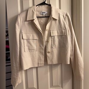 DKNY Women's Beige Blazer
